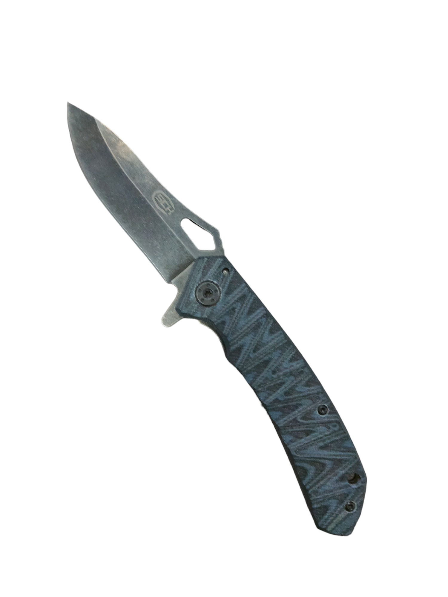 SCK X8 STEEL BLADE, ALUMINIUM/MICARTA HANDLE
